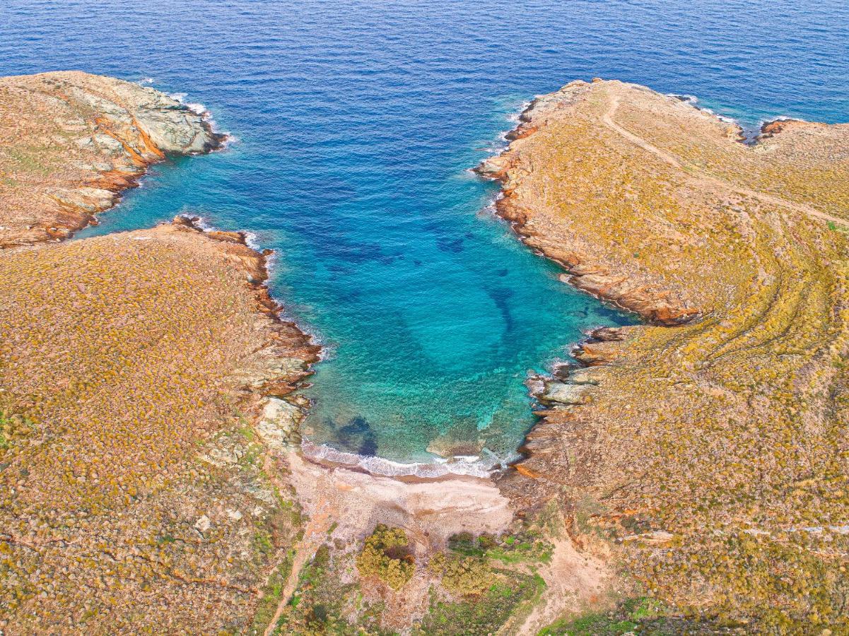 Amelia Beachfront Villa Korissia  Eksteriør bilde