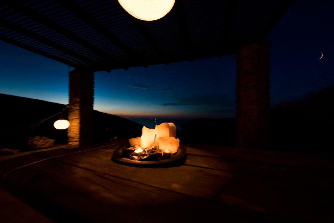Amelia Beachfront Villa Korissia  Eksteriør bilde