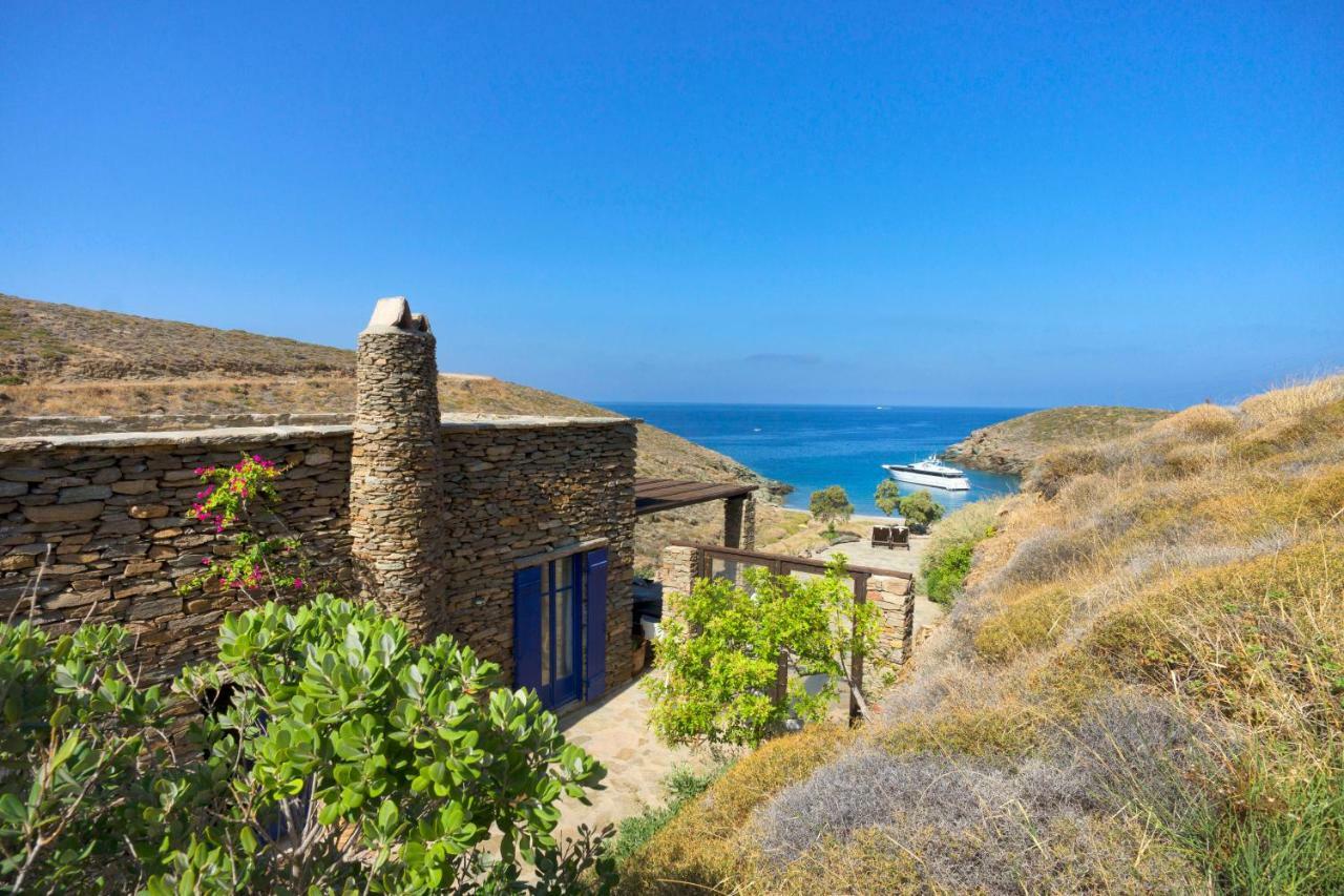 Amelia Beachfront Villa Korissia  Eksteriør bilde